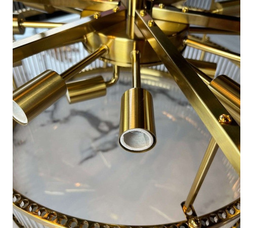 Светильник на штанге Imperiumloft RH Marais Round Chandelier 40,2668