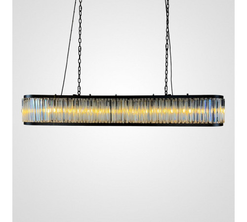 Подвесной светильник Imperiumloft Odeon Clear Glass Black 248522-22