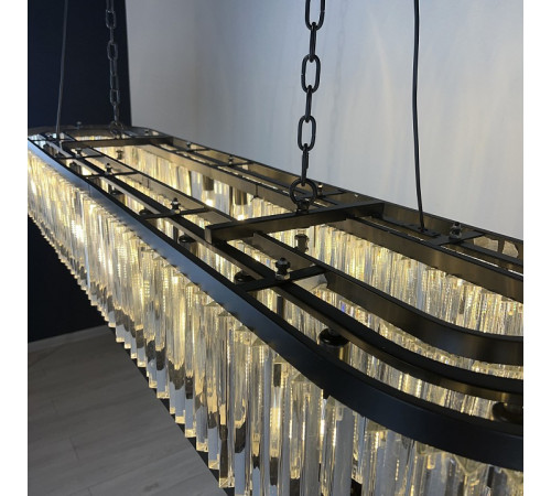 Подвесной светильник Imperiumloft Odeon Clear Glass Black 248522-22