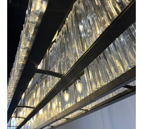 Подвесной светильник Imperiumloft Odeon Clear Glass Black 248522-22