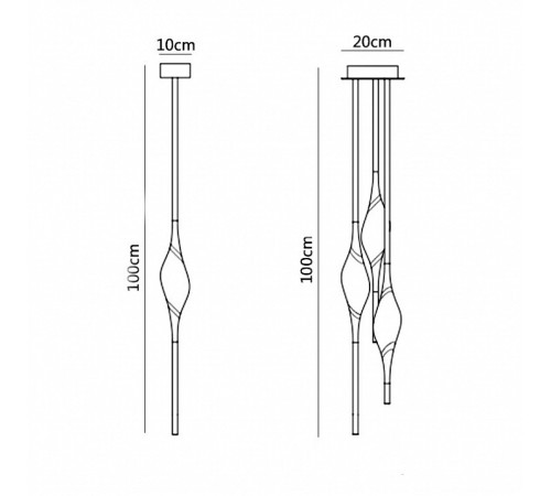 Светильник на штанге ImperiumLoft PEZZO im_L8512
