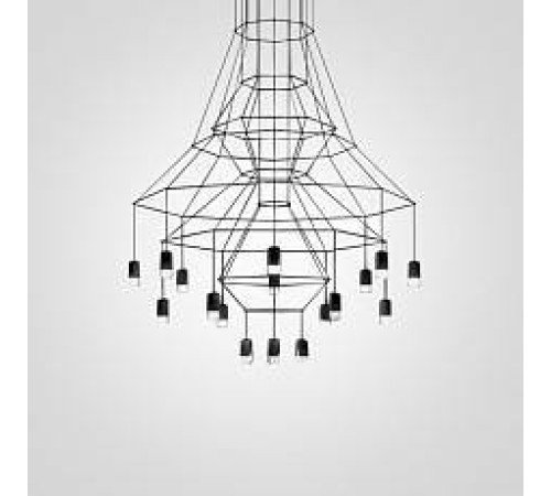 Подвесная люстра ImperiumLoft Vibia Wireflow 40,1635