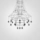Подвесная люстра ImperiumLoft Vibia Wireflow 40,1635