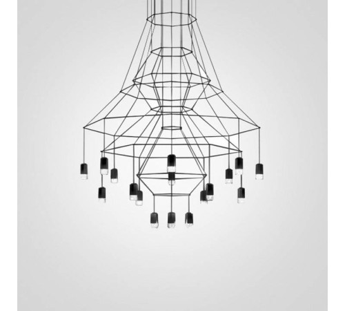 Подвесная люстра ImperiumLoft Vibia Wireflow 40,1635