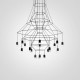 Подвесная люстра ImperiumLoft Vibia Wireflow 40,1635
