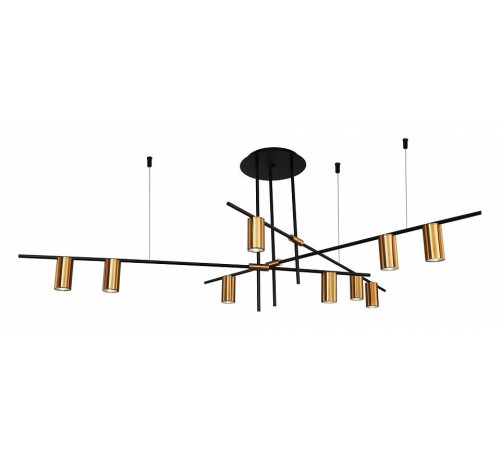 Люстра на штанге Indigo Breve 11031/9R Black
