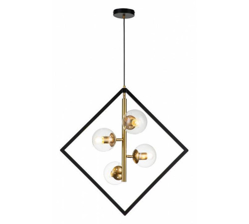 Подвесная люстра Indigo Faccetta 13005/A/4P Black
