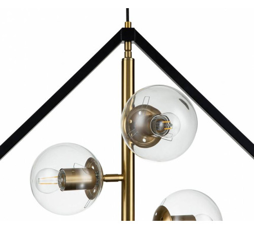 Подвесная люстра Indigo Faccetta 13005/A/4P Black