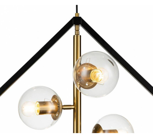 Подвесная люстра Indigo Faccetta 13005/A/4P Black