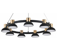 Подвесная люстра Indigo Traforo 11059/9P Black