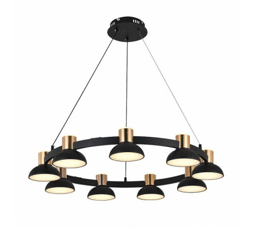 Подвесная люстра Indigo Traforo 11059/9P Black