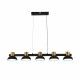 Подвесной светильник Indigo Traforo 11059/5PL Black
