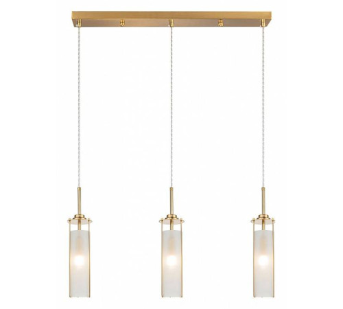 Подвесной светильник Indigo Torcia 11038/3P Brass