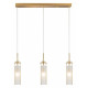 Подвесной светильник Indigo Torcia 11038/3P Brass