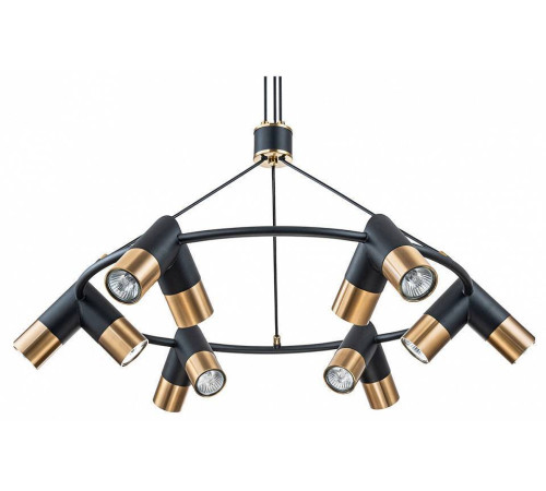 Подвесная люстра Indigo Doppio 11036/12P Black