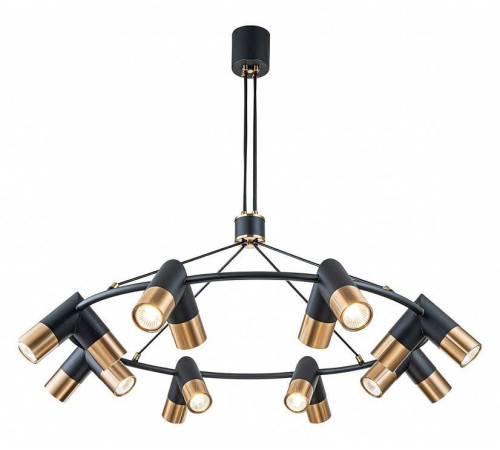 Подвесная люстра Indigo Doppio 11036/16P Black