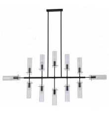 Люстра на штанге Indigo Saetta 11053/12R Black