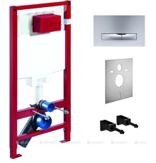 Инсталляция для унитаза Schell Montus C80 с кнопкой смыва 030620099/031220699