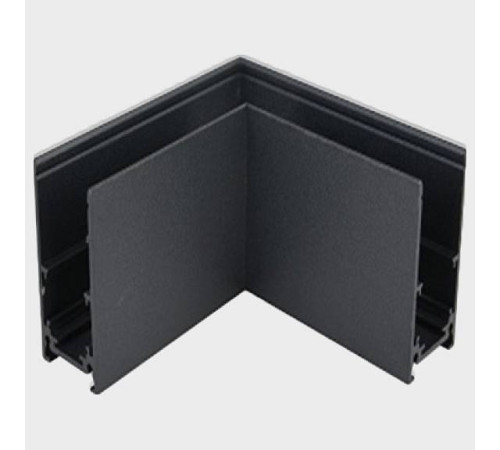 Соединитель угловой L-образный для треков накладных Italline Atom IT012-5034 black