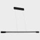 Подвесной светильник Italline IT013-6020 IT013-6020 black/silver 3000K