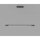 Подвесной светильник Italline IT013-6020 IT013-6020 black/silver 3000K