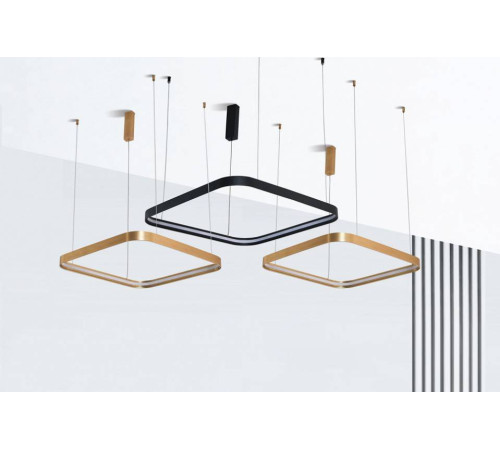 Подвесной светильник Italline IT013-6024 IT013-6024 black 3000K