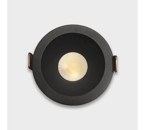 Встраиваемый светильник Italline IT08-8040 IT08-8040 black 3000K