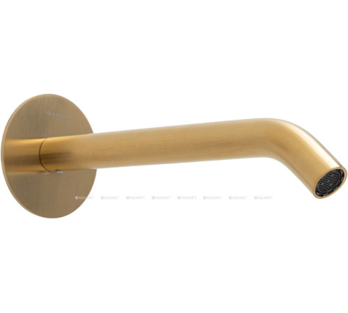 Излив из стены Allen Brau Priority 3.0L встраиваемый 200 мм браш. золото 5.31B18-GB