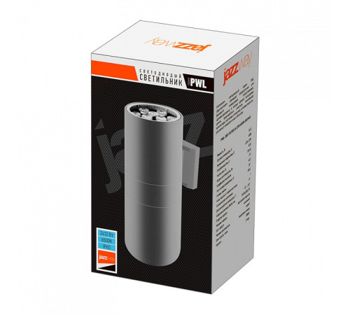 Накладной светильник Jazzway PWL-300110/30D 2x12w 6500K GR