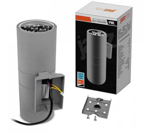 Накладной светильник Jazzway PWL-300110/30D 2x12w 6500K GR
