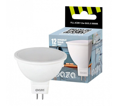 Лампа светодиодная Jazzway GU5.3 12Вт 5000K FLL- JCDR 12w GU5.3 5000K