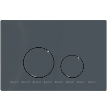 Кнопка смыва пневматическая Allen Brau PRIORITY 3.0 ABS синий матовый 9.20A01.BGM RAL 7031