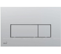 Кнопка смыва AlcaPlast хром матовый M572