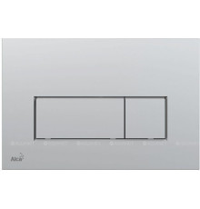 Кнопка смыва AlcaPlast хром матовый M572