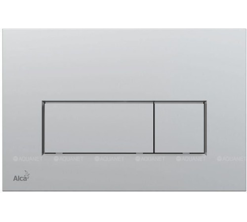 Кнопка смыва AlcaPlast хром матовый M572