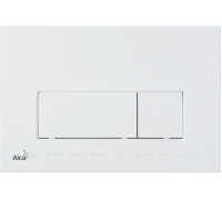 Кнопка смыва AlcaPlast белый матовый M576