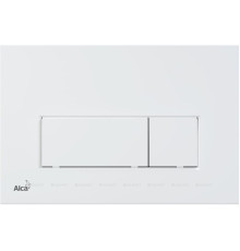 Кнопка смыва AlcaPlast белый матовый M576