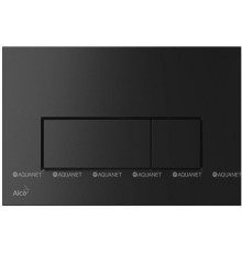 Кнопка смыва AlcaPlast черный матовый M578