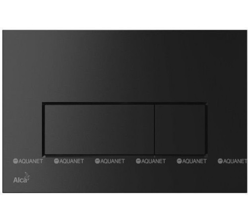 Кнопка смыва AlcaPlast черный матовый M578