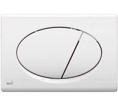Кнопка смыва AlcaPlast белый M70