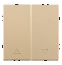 Выключатель для жалюзи без рамки Kollinger Eclipse EC-013GD