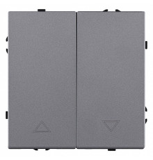 Выключатель для жалюзи без рамки Kollinger Eclipse EC-013GY