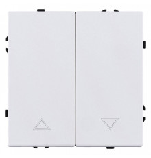 Выключатель для жалюзи без рамки Kollinger Eclipse EC-013WG