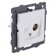 Розетка двойная RJ-11 и Ethernet RJ-45, без рамки Kollinger REA-013WM