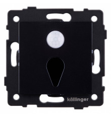 Заглушка для поста с подсветкой, без рамки Kollinger  REA-044BK