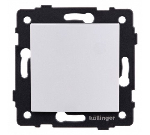 Выключатель проходной одноклавишный без рамки Kollinger REA-R-003WH