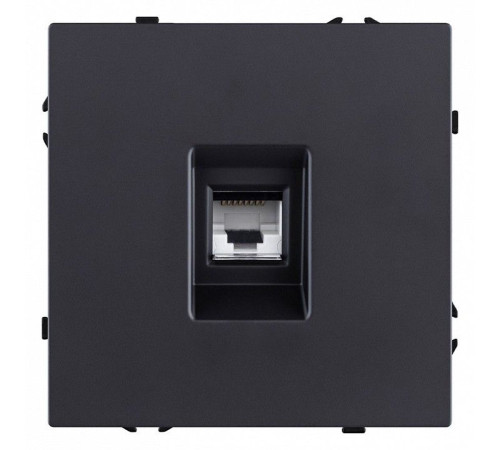 Розетка Ethernet RJ-45 без рамки Kollinger Eclipse EC-017BK