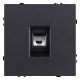 Розетка Ethernet RJ-45 без рамки Kollinger Eclipse EC-017BK