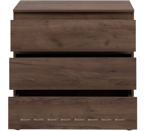 Комод Aquanet Сканди 800х480х797 мм 3 ящика дуб крафт 00302544
