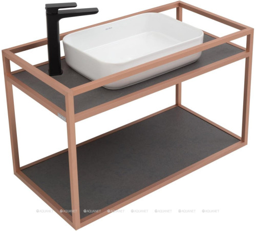 Консоль подвесная Allen Brau LIBERTY 90 медь браш 1.33003.60